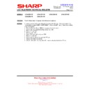Sharp LC-60LE651K (serv.man20) Technical Bulletin
