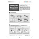 Sharp CD-MD3000 (serv.man3) User Guide / Operation Manual